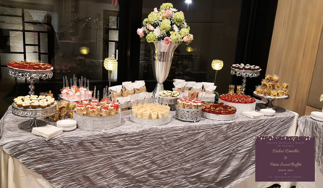 Imagen #1 de 'dulces detalles & petit sweet buffet - mesas de postres'